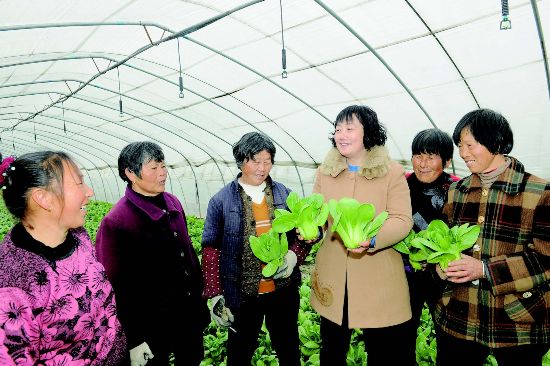 盐城盐都一家庭农场带动100余名妇女致富