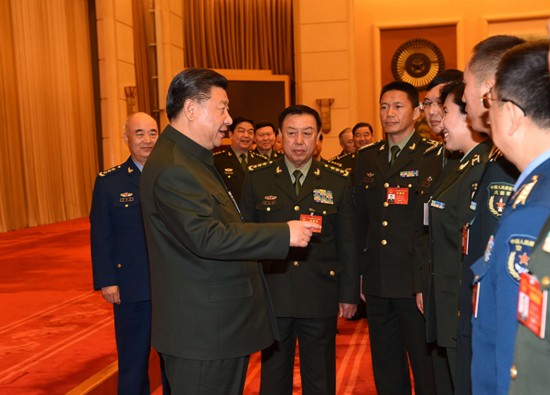 习近平出席解放军代表团全体会议 - 新兵 - 习近平出席解放军代表团全体会议 - 新兵 -