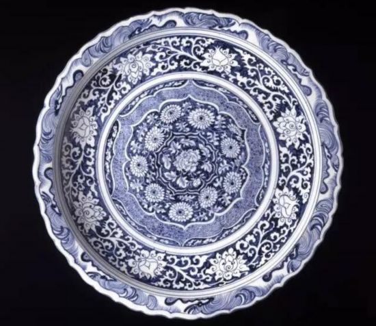 元青花瓷盘