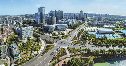 泸州城市全景.