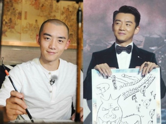 大陆男星郑恺因主持真人秀《奔跑吧》(原名:奔跑吧兄弟)走红,他日