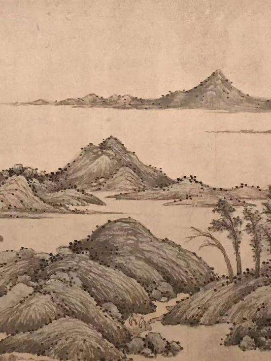 《丹山纪行图卷》(局部) 图IC