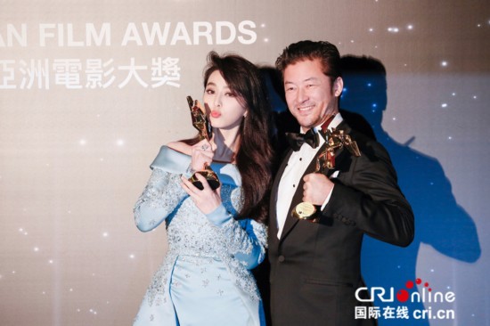 范冰冰获亚洲电影大奖影后 凭《我不是潘金莲