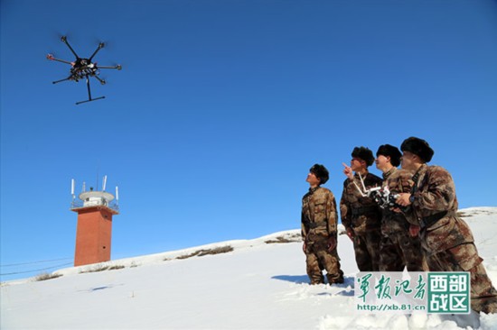 厉害了!一线边防连队配发无人机管边控边