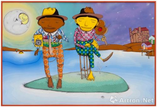 ����˫��̥������OSGEMEOS��Ʒ��O Canto da Baleia (The Whale Singing)��