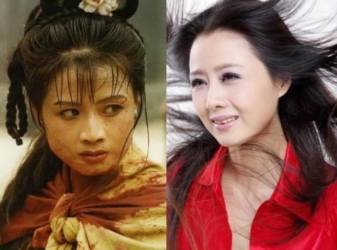 98版《水浒传》美女今昔对比:大郑爽无人识     张春燕扮演的庞秋霞是