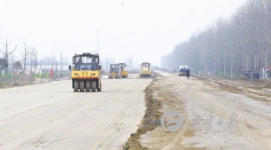 盐城大丰万盈镇至S351连接线预计8月底通车