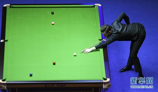 斯诺克中国公开赛:塞尔比胜伯顿