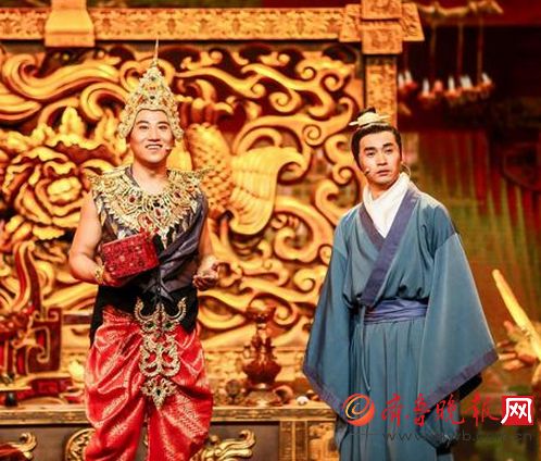 《欢乐喜剧人3》贾玲张小斐踢馆成功 文松爆笑