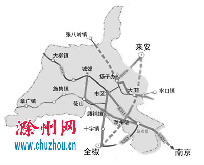 两年后,过境车与滁州市区说 拜拜