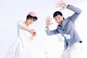 许昕姚彦婚纱照 中国乒乓球情侣喜结良缘 许昕