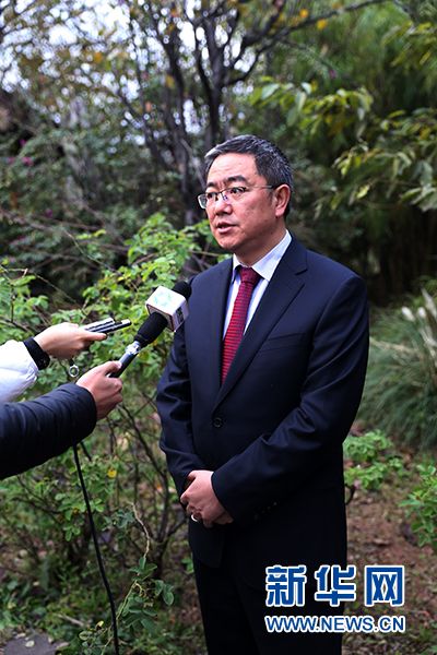 四川省凉山州西昌市市委书记李俊接受采访.
