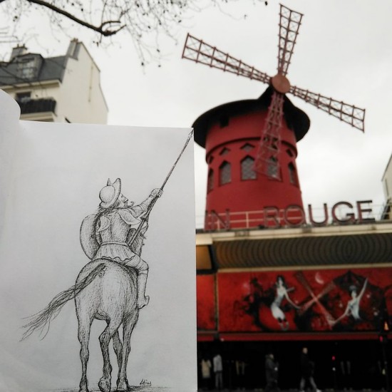 ����һλ�廭ʦ�������е�����ͳ��������䴴�������������˱�߽��ĵ���Ȥ��Ʒ��