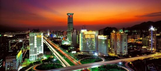 This is a current photo of Shennan Avenue in Shenzhen. [Photo: leju.com]