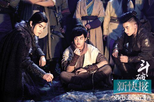 电视剧版《斗破苍穹》热拍中 人物造型首曝光