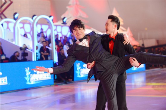 《跨界冰雪王》巅峰之夜林更新回归 李菲儿险