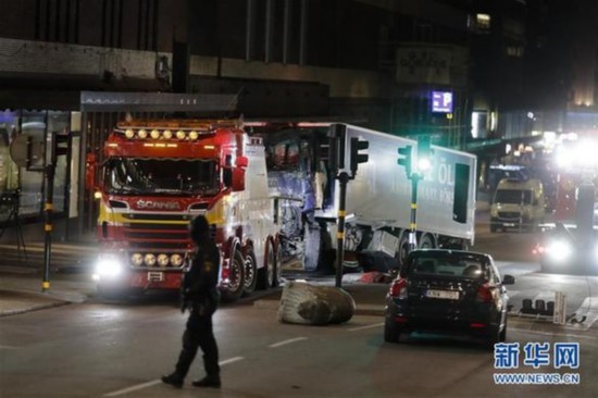 瑞典卡车袭击事件死亡人数升至4人--内蒙古新