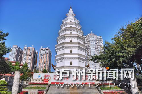 泸州报恩塔修复主体工程完工 预计将于本月中旬开放