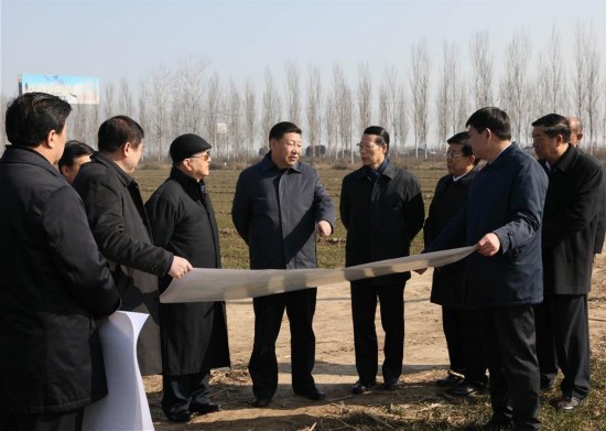 CHINA-HEBEI-XIONGAN-XI JINPING-INSPECTION (CN)