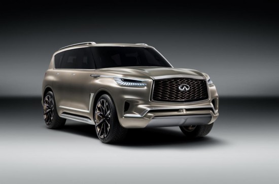 英菲尼迪suv报价qx90,英菲尼迪QX90 英菲尼迪新款qx80 monograph概念车预告图发布,作为对全新大型suv的