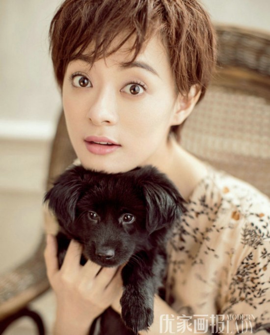 鹿?杨幂赵丽颖李冰冰 盘点明星与动物拍摄的温