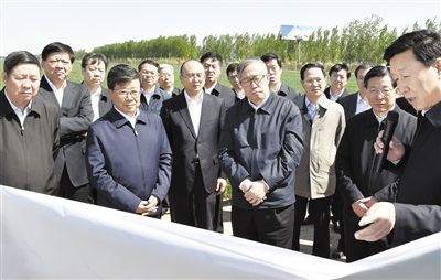 天津市领导到河北省考察雄安新区规划建设