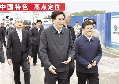 领导活动原标题:学习借鉴北京城市副中心创新做法 做好雄安新区起步