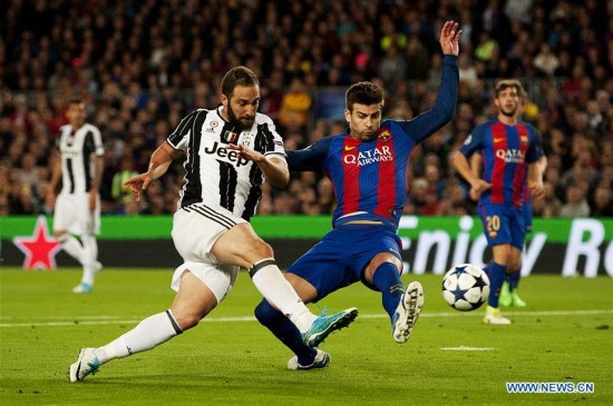 (SP)SPAIN-BARCELONA-SOCCER-CHAMPION'S LEAGUE-BARCELONA VS JUVENTUS 