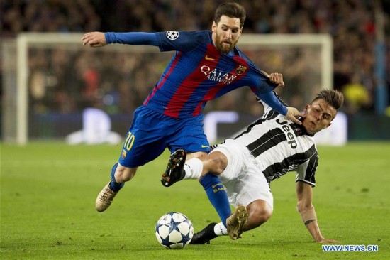 (SP)SPAIN-BARCELONA-SOCCER-CHAMPION'S LEAGUE-BARCELONA VS JUVENTUS 