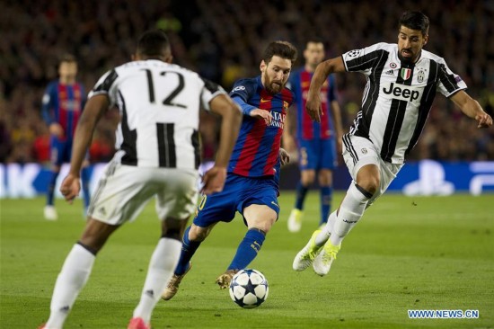 (SP)SPAIN-BARCELONA-SOCCER-CHAMPION'S LEAGUE-BARCELONA VS JUVENTUS 