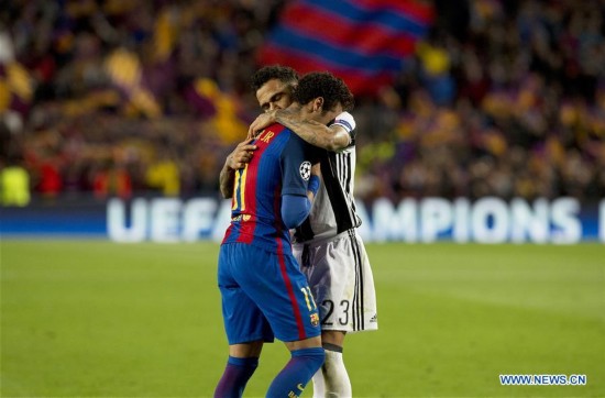 (SP)SPAIN-BARCELONA-SOCCER-CHAMPION'S LEAGUE-BARCELONA VS JUVENTUS 