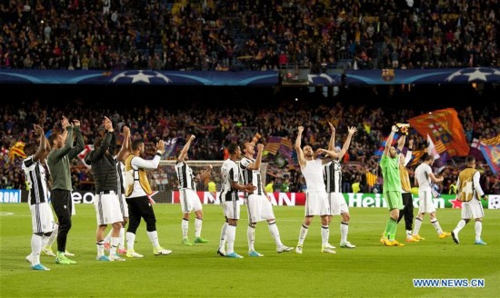 (SP)SPAIN-BARCELONA-SOCCER-CHAMPION'S LEAGUE-BARCELONA VS JUVENTUS