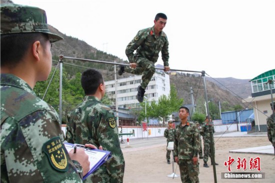 武警陇南森警引入实战化训练打分制--陕西频道