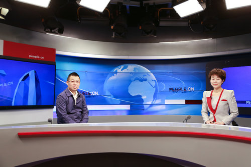 大农科技股份有限公司董事长刘健做客人民网