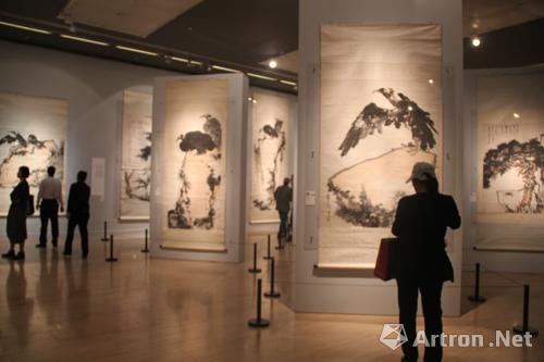 2017年书画展览纪念潘天寿诞辰120周年大展开幕一味霸悍与强其骨