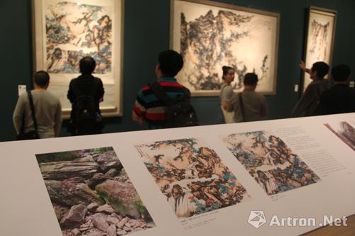 2017年书画展览纪念潘天寿诞辰120周年大展开幕一味霸悍与强其骨