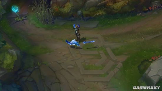 LOL女警未来战士皮肤公布 枪能变形科技感十