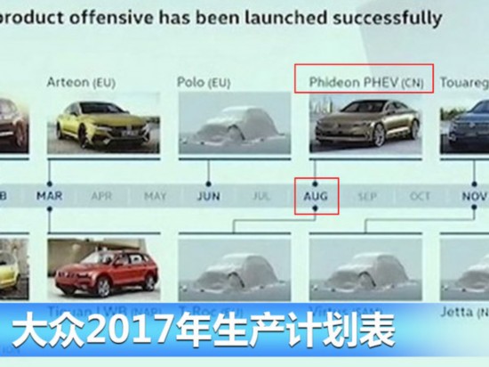 上汽大众辉昂GTE/8月投产 百公里油耗2.3L