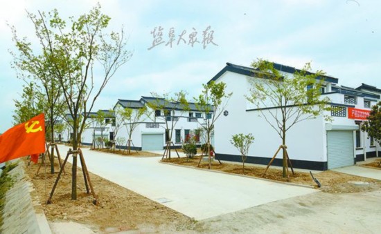 盐城阜宁6·23灾后重建安置点主体建筑完工