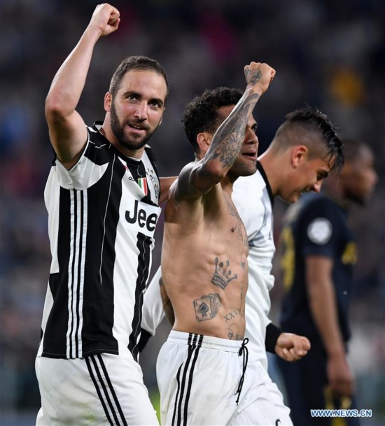 (SP)ITALY-TURIN-SOCCER-UCL-JUVENTUS VS MONACO