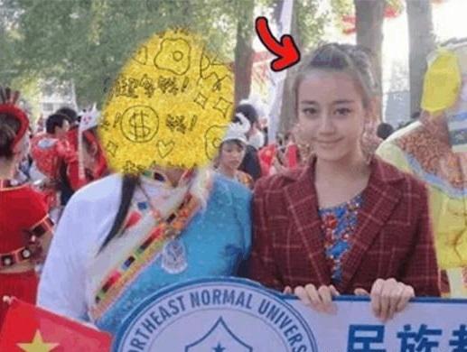 迪丽热巴素颜未修图照流出 热巴那么瘦为何被