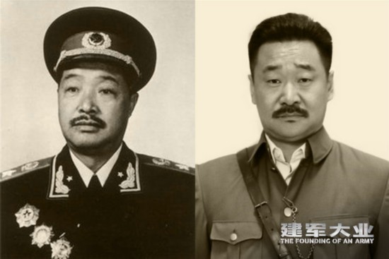 《建军大业》戏里戏外猛料足 刘烨朱亚文还原度高