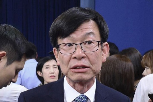 金相九17日在青瓦台。