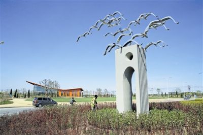 中新天津生态城遗鸥公园基本建成