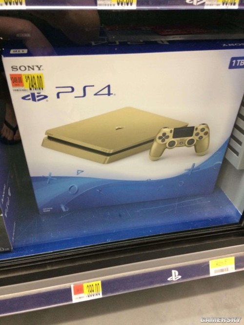 土豪金1TB版PS4 Slim或于6月9日发售--人民网