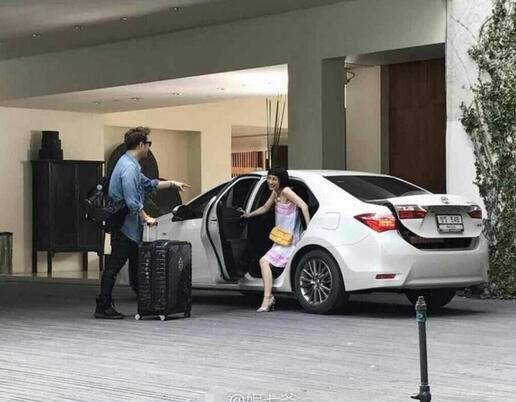 吴昕换清爽短发和潘玮柏同录《我们相爱吧3》