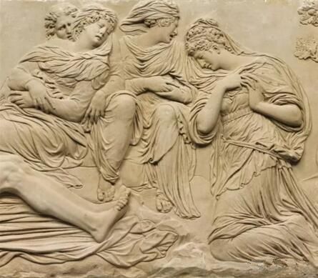 《哀悼耶稣》(Déploration du Christ dite aussi Notre Dame de Pitié),Jean Goujon,卢浮宫博物馆,巴黎