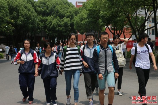 南京溧水1555名学生高考 各部门合力护航