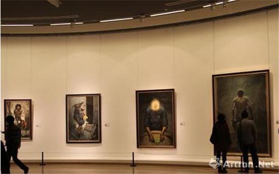 2012年在中国美术馆展出的“山川蒙养20年——山艺术文教基金会川美艺术作品收藏展”