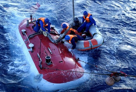 YAP TRENCH-CHINA-MANNED SUBMERSIBLE-DIVE (CN) 